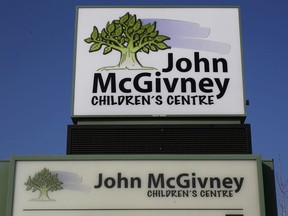 John McGivney Children's Centre is seen on Matchett Road on April 01, 2015.