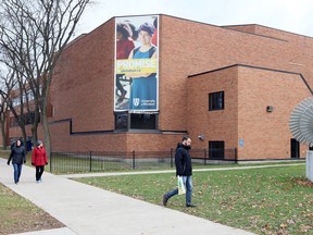 The Ron W. Ianni Faculty of Law building at University of Windsor is shown in November 2019.