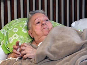 "I just got bad feelings about things in my life." A local group is helping Windsor's Carolyn Boismier, shown Feb. 10, 2020, as she copes with having been confined to bed for months.