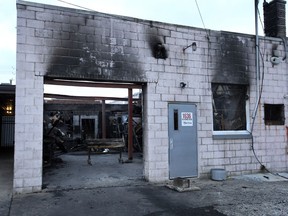 Hogan's Printing on Tecumseh Road E. was the scene of another serious fire earlier this week.