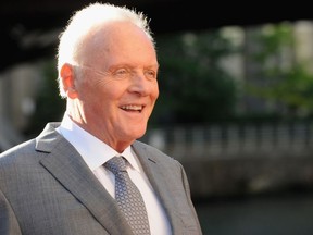 Sir Anthony Hopkins attends the US premiere of "Transformers: The Last Knight" at the Civic Opera House on June 20, 2017 in Chicago, Illinois.