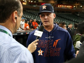 With his one-year suspension for the Houston Astros' sign-steal scandal in 2017, A.J. Hinch was named manager of the Detroit Tigers on Firday.