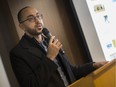 Imam Yousef Wahb, speaks at the opening of the Muslim Chaplaincy at the at the University of Windsor, Friday, February 7, 2020.