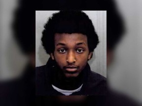 Ilyas Gilao, 19, of Brampton, in an undated booking image. Windsor police  have arrested him as a suspect of a shooting on Feb. 15, 2020.