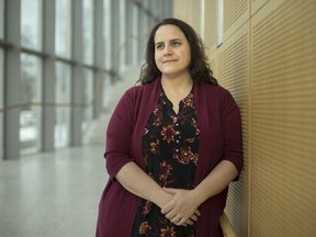 Dr. Victoria Abboud, tech talent strategist at WEtech Alliance, is pictured in the Ed Lumley Centre for Engineering Innovation Feb. 27, 2020.