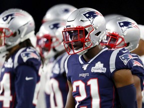 Newly acquired safety Duron Harmon (21) is hoping to take on a bigger role with the Detroit Lions in 2020.