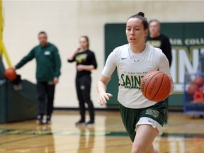 Guard Jana Kucera and the St. Clair Saints will not get a chance to defend the team's OCAA silver medal as winter sports have been cancelled for 2021.