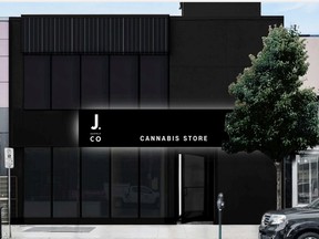 J. Supply Co cannabis store artist rendering.