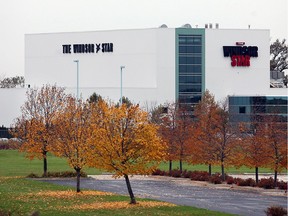 The Windsor Star production plant is shown on Starway Avenue.