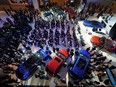 The NAIAS Car of the Year press conference is seen during day one of the 2019 The North American International Auto Show Jan. 14, 2019 at the Cobo Center in Detroit.