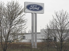 The Ford Essex Engine Plant in Windsor is shown on May 2, 2019.