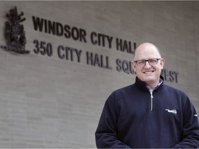 Windsor Mayor Drew Dilkens was back on the job at City Hall on Tuesday, March 31, 2020, after a 14 day self isolation period.