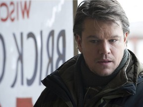 Undated handout photo of actor Matt Damon as Mitch Emhoff in the thriller movie Contagion.