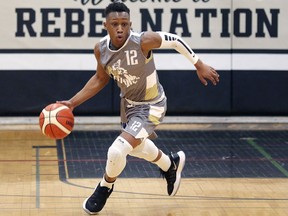 Guard Andre Campbell and Riverside Rebels' hopes for a medal at the OFSAA boys' AA basketball championship came to an end on Tuesday.