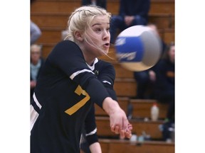 General Amherst Bulldogs' outside hitter Emery Lucier was named to the WECSSAA senior girls' Tier I all-star team.