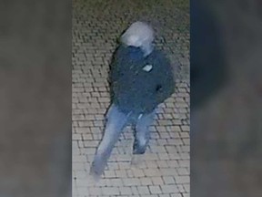 A security camera image of a suspect in two different break-ins in Windsor: Dec. 28 in the south end and Jan. 3 in the Riverside area.