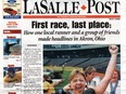 The front page of the LaSalle Post is shown in this Oct. 20, 2006, file photo.