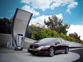 Honda's next generation solar hydrogen station prototype began operating recently at the Los Angeles Center of Honda R&D Americas, Inc. The system is ultimately intended for use as a home refueling appliance capable of an overnight refill of fuel cell electric vehicles, such as the Honda FCX Clarity.