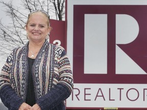 Lorraine Clark, president of the Windsor Essex County Association of Realtors is shown at the organization's office in Windsor on Tuesday, April 7, 2020.