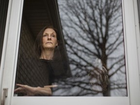 "Huge gamble" caring for vulnerable seniors? Debbie Yankovic, shown April 7, 2020, at her home in Tecumseh, recently pulled her mother, Lucy Yankovic, out a long-term care facility over fears of the spread of COVID-19.
