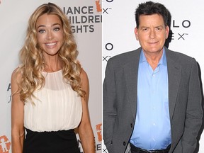 Denise Richards and Charlie Sheen.