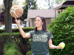 Holy Names grad Shae-Lyn Murphy will get a chance to be a two-sport athlete with the St. Clair Saints.