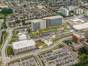 Toronto's Humber River Hospital is pictured in this handout photo.