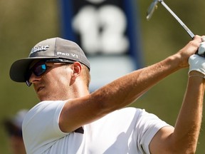 Jeremy Paul, Germany, plays during the fourth and final round of the 1932byBateman Open at the Edmonton Country Club on Sunday, Aug. 4, 2019. The tournament is a stop on the PGA Tour Canada's MacKenzie Tour.