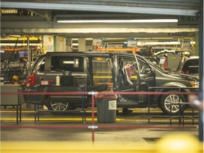 Buyout packages begin going out to FCA Canada workers in Windsor next week. Workers are shown on the line at Windsor Assembly Plant on Friday, May 29, 2020.