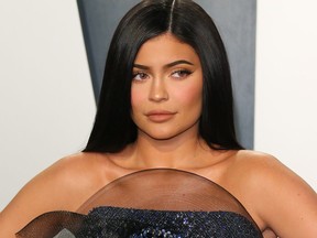 Kylie Jenner attends the 2020 Vanity Fair Oscar Party following the 92nd Oscars at The Wallis Annenberg Center for the Performing Arts in Beverly Hills on Feb. 9, 2020.