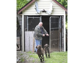 Mike Catari is shown at his LaSalle home  on Thursday, May 21, 2020. The longtime hunter has been seeking answers from government officials regarding the upcoming season.