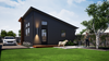 Real estate investors Clarke Gallie and Nate Schaly are planning to build this tiny home at the back of a lot that has an existing house fronting Assumption Street. It will be the first detached additional dwelling unit to be built since council approved its secondary suites policy in 2018, which allows people to add apartments and other forms of housing to their properties. Image courtesy of Clarke Gaille / Windsor Star
