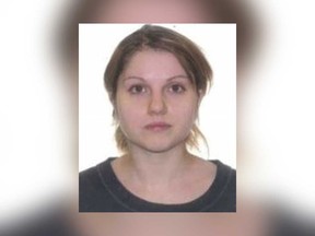 Jame-Laura May in an undated image distributed by Longueuil police.