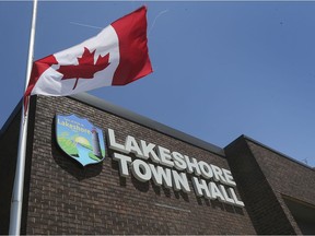 The Lakeshore Town Hall is shown on Wednesday, May 13, 2020.