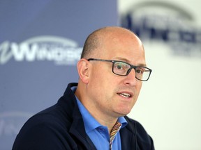 Mayor Dilkens speaks at a press conference at City Hall on June 24, 2020.