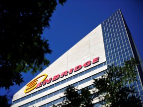 FILE PHOTO: The Enbridge Tower is pictured on Jasper Avenue in Edmonton, Alberta, Canada on August 4, 2012.