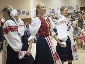 The Slovak Domovina Dancers perform at the Slovak Village at the St. Cyril Slovak Centre at the 2019 Carrousel of Nations. This year's online version of Carrousel of the Nations known is known as Carrousel@Home.