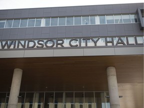 The exterior of Windsor City Hall.