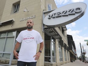 Mezzo Ristorante co-owner Filip Rocca says local restauranteurs are relieved they can reopen starting Tuesday as the region moves to the red level of Ontario's COVID-19 restrictions, but they're frustrated by rules that they say don't make sense. He's seen in a June 23 file photo.