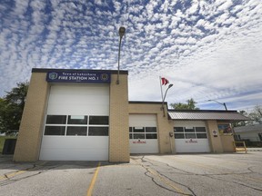 LAKESHORE, ON. JUNE 9, 2020 -  The Town of Lakeshore Fire Station No.1 is shown on Tuesday, June 9, 2020. For budget cut story.