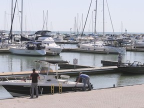 The Leamington Marina is shown on Tuesday, June 16, 2020.