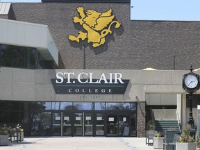 The main campus of St. Clair College in Windsor. Photographed June 17, 2020.