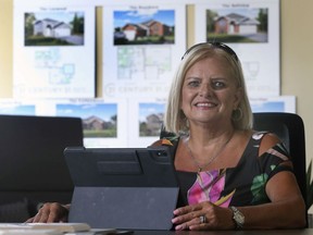 Lorraine Clark, president of the Windsor-Essex County Association of Realtors, is shown at her LaSalle office on Monday, June 22, 2020.