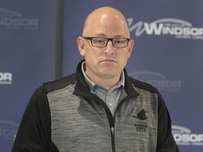 A frustrated Windsor Mayor Drew Dilkens speaks during a press conference on Monday, June 22, 2020 after the province announced that the region would remain in Phase 1.