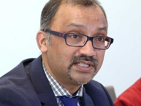 Dr. Wajid Ahmed, Medical Officer of Health with the Windsor-Essex County Health Unit, is seen in a March file photo.