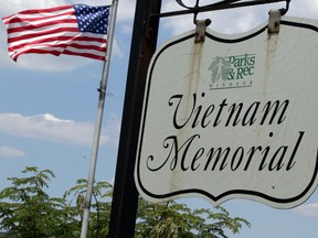 Windsor, Ontario. July 02, 2020. Vietnam Memorial in Windsor Thursday.