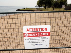 No relief. The city's only municipal beach —Sand Point Beach — remains closed to the public as the city gradually reopens facilities after tight COVID-19 restrictions.