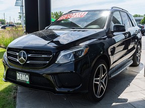 One of the auction items is this 2018 Mercedes Benz GLE 43 AMG from Overseas Motors.