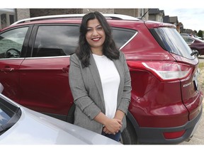 Ikjot Saini, an assistant professor in computer science at the U of W and lead of the Windsor chapter of the Automotive Security Research Group is shown at her Windsor home on Monday, July 13, 2020.