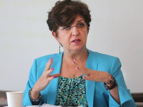 Marion Overholt, executive director of Legal Assistance of Windsor, is seen in a 2018 file photo.